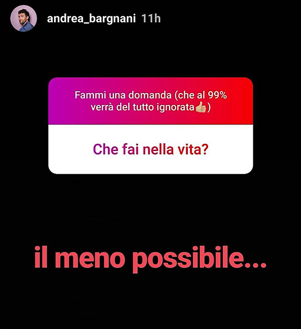 andrea bargnani instagram stories