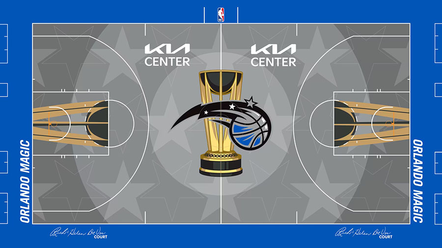 orlando magic parquet nba cup